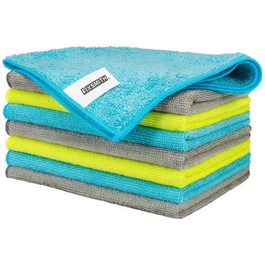 Microfiber Cleaning Cloth - Pack of 8